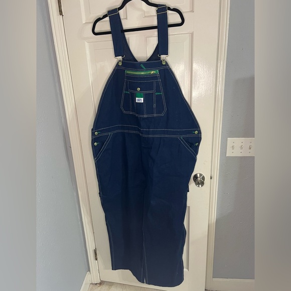 Liberty Men's Dark Blue Overalls - Picture 1 of 4